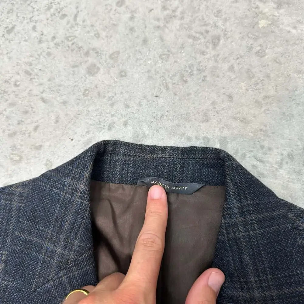 Banana Republic Plaid Wool Blazer - Size 40R